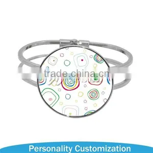 2015 Hot Fashion DIY Decorative Metal Sublimation Bracelet in Summer thumbnail-1