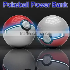 New Arrival For Pokemon Go Game Cosplay Power Bank 12000 MAh Pokeball Mobile Charger thumbnail-1