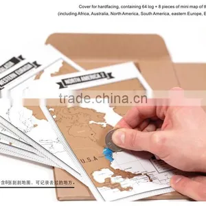 CT-595 The New Travel Journal Map Including Eight Tourism Map Paper TRAVELOGUE Tour Player Map thumbnail-1