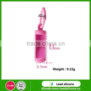 Any Pantone Color Silicone Lipstick Holder/Fashion Silicone Lipstick Case thumbnail-3