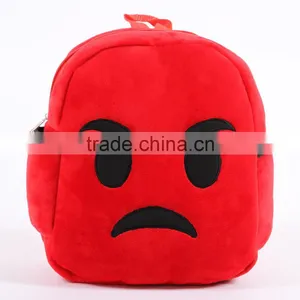 Kid Emoji New Kid Plush School Bag For Wholesale thumbnail-5