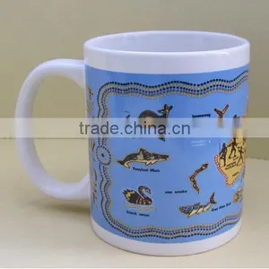 Haonai Hot Sale 11oz High Quality Grade A White Mugs Coated Sublimation Mug for Wholesale Low Price thumbnail-6
