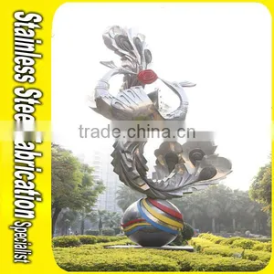 Sculpture Art Garden Metal Sculpture Stainless Steel Sculpture thumbnail-4