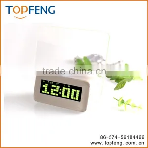 Table Desk LED Light Night Alarm Clock With Memo Board/led Message Board Alarm Clock thumbnail-2