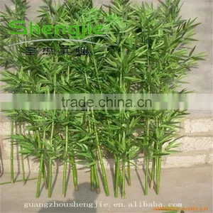 SJLJ013166 Artificial Plant / Fake Plastic Bamboo / Plastic Garden Fence for Home Garden Decoration thumbnail-1