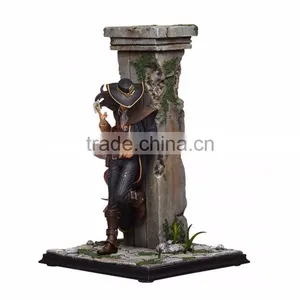 Hot LOL League of Legends Game Figure Twisted Fate Statue thumbnail-6