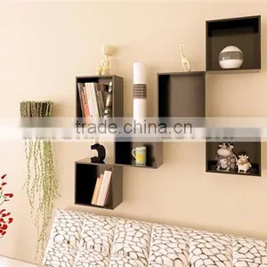 Modern Style Decorative Cube Shelf Wood Bracelet Display Stand thumbnail-1