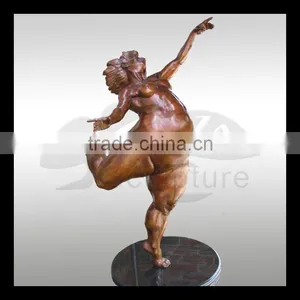 High Quality Life-size Bronze Nude Man Casting Statue thumbnail-1