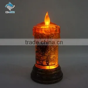 Professional Design New Arrival Decoration Flash Glitter Candle Light thumbnail-1