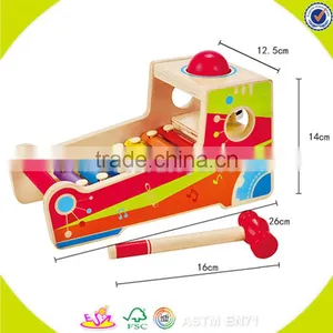 Wholesale Baby Wooden Make Sound Toy Fashion Kids Wooden Make Sound Toy Popular Children Wooden Make Sound Toy W07C037 thumbnail-3