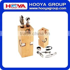 6pcs Wine Set With Stand thumbnail-1