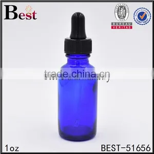 Fancy Blue 30ml Glass Dropper Bottles Wholesale thumbnail-1