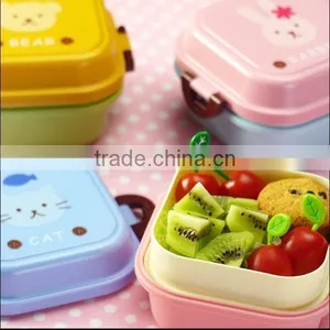 China 2-Stage Lunch Box Bento,plastic Lunch Bento Box,hot New Product for 2015/CUSTOM Plastic Lunch Box thumbnail-1