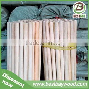 Dry Natural Broom Handle Wood Factory in China thumbnail-5