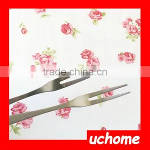 UCHOME Cheap Food Grade Stainless Steel Fruit Fork Set , Appetizer Forks , Cake Forks Set thumbnail-4