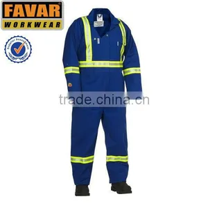 Men's FR 100%cotton Boiler Suit Overall 260gsm thumbnail-1