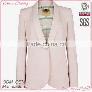 Fancy Tailor Formal/office Wear Ladies Top With Single Buttoned thumbnail-1