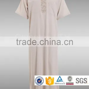 MEN'S MUSLIM ISLAMIC ARABIC ROBES DISHDASHA MORNING GOWNS THOBE thumbnail-1