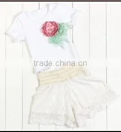 2017 Kids Stocks Cute Baby Girl Summer Sleeveless2 Pcs Baby Clothes/ Clothing thumbnail-6