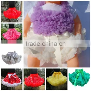 Wholesale Custom Ribbon Tutu Pettiskirt For Girls Kids Party Dresses thumbnail-1