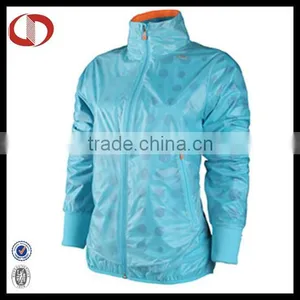 100% Polyester Custom Logo Sports Jacket for Girls thumbnail-1