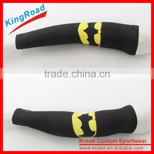 2016 Hot Wholesale New Design Color Printing Elastic UV Protection Sports Cycling Arm Sleeve thumbnail-2