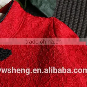 2016 Winter New Baby Girl Dress National Long-sleeved Baby Frock Design Picture Princess Dress thumbnail-4