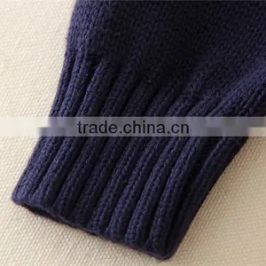 Solid Black Sweaters Computer Knitting Kids Girl Cardigan From Duodudo Princess Chinese Sweaters Factory/manufacuters thumbnail-5