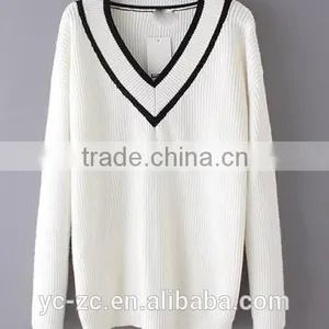 Knitted Sweater Wool Sweater Design for Girl thumbnail-2