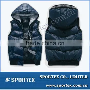2013 Hot Sale Mens Padded Vest, OEM Mens Winter Jacket 2013, New Design Mens Outdoor Jacket thumbnail-1