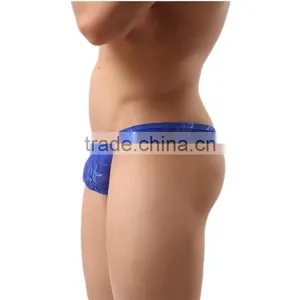 Quality Fashion Short Triangle Mesh Underwear Men Sexy Jockstrap Men's Briefs Underwear Shorts Mens Calzoncillos Hombre thumbnail-5