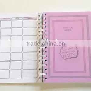 Cheap Spiral Paper Cover Planner With PP Index Page thumbnail-4