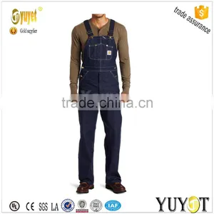 Fashion Men's Denim Bib Overalls thumbnail-1