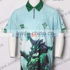 Reversible Custom Dart Jersey / Sublimation Darts Shirts for Sale thumbnail-4
