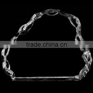 Wholesale Blank Crystal Iceberg For Souvenirs Office Decoration JKC-0092 thumbnail-1