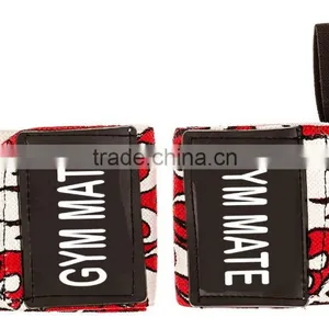Gym Sport Custom Crossfit Wrist Wraps, Weight Lifting Wrist Wraps thumbnail-2