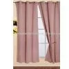 Solid Blackout Grommets Window Curtain thumbnail-1