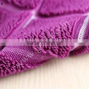 Plush Grid Pattern 100% Cotton Bath Mat thumbnail-5