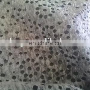 Winfar Textile 60 % Cotton 40 % Polyester Knit CVC Snow Print Burnout Fabric thumbnail-2