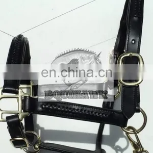 Drum Dyed Leather Halter MVE - 1082 thumbnail-1