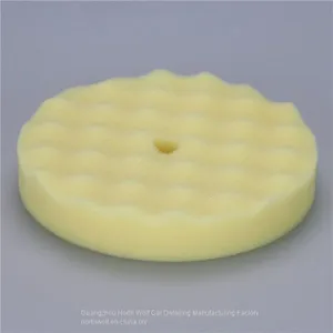 Car Care Cleaning Sponge Flat Foam Pad Wave for Cutting thumbnail-1