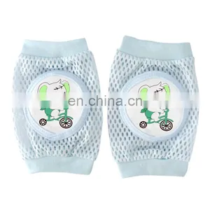 China Light Colors Baby Knee Pads Unisex Elastic Knee Elbow Pads for Crawling thumbnail-3