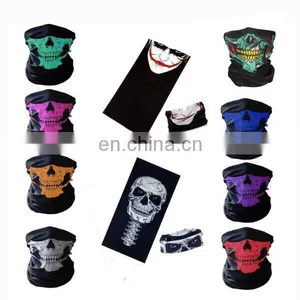 Outdoor Custom Riding Motorcycle Tube Multifunctional Skull Bandana thumbnail-1