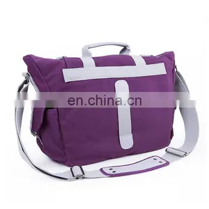 Large Canvas Messenger Slr Dslr Camera Bag With Rain Cover for Digital Cameras Laptops thumbnail-3