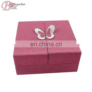The Book Cover Jewelry Pink Loveliness Earrings Necklace Box thumbnail-1