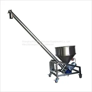 Automatic Screw Feeder / Spiral Loader for Twin Screw Extruder Machine With Hopper thumbnail-4