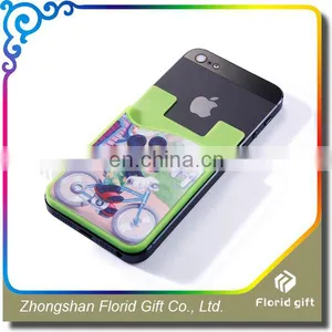 Customized Printing Silicone Smart Card Wallet 3m Sticky thumbnail-5