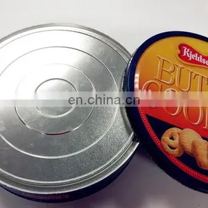 Round Butter Cookie Tin Box thumbnail-3