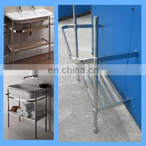 Suite Bathroom Vanity Base for Porcelain Sink Bowl thumbnail-1