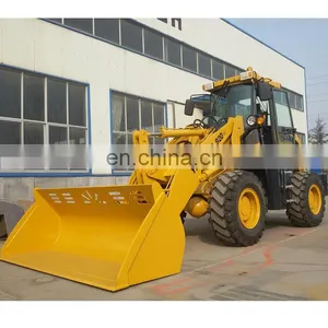 China ZL20 White Colour Wheel Shovel Loader With 4 in 1 Bucket and V-blade, thumbnail-3